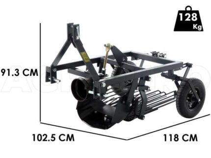 Blackstone B-PH 500 Kartoffelroder – Schwingsiebe – Arbeitsbreite 44 cm
