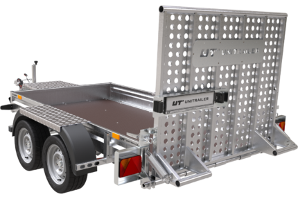 Bauanhänger zum Transport eines Minibaggers – UNITRAILER STARK 3 260